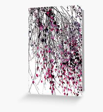 pink willow Greeting Card