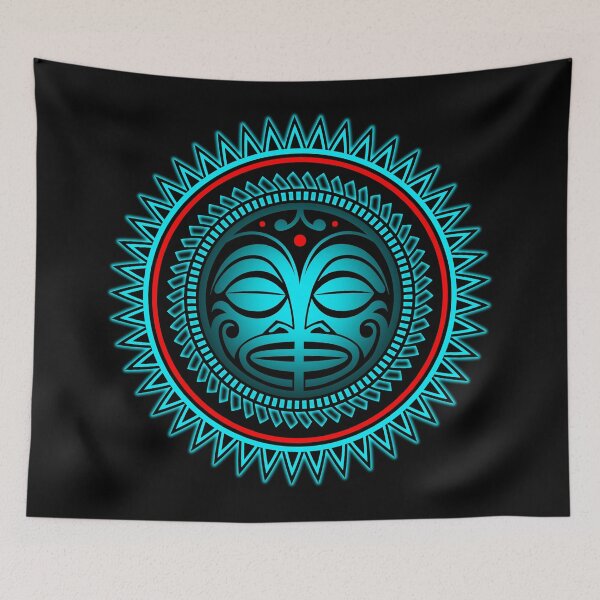 Item preview, POLYNESIAN MASK 3B designed and sold by Garden Of Nightmares.