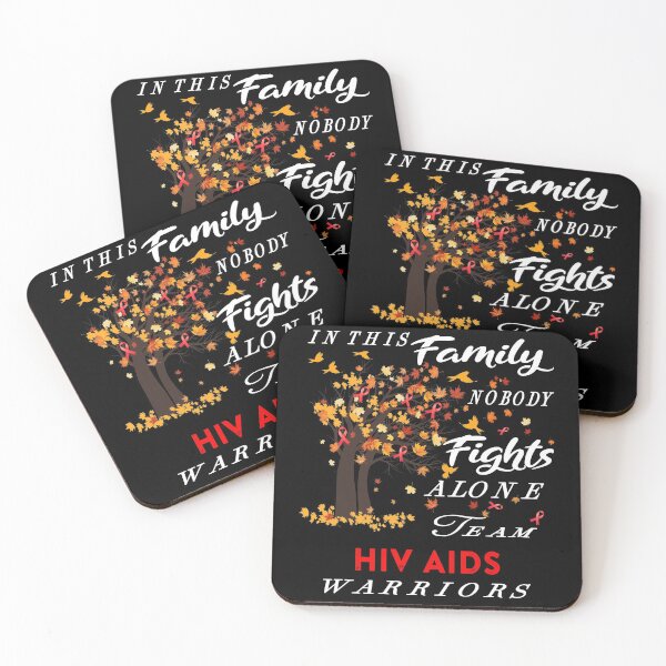 Item preview, In This Family No One Fight Alone Hiv Aids Awareness designed and sold by radianen.