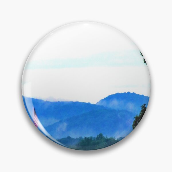 Item preview, America Foggy Mountains of New York  designed and sold by classicmusings.