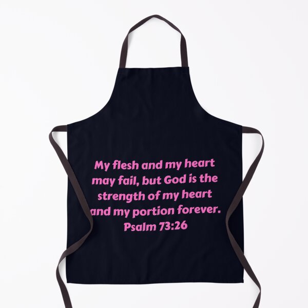 Aperçu de l'œuvre Bible Verse Psalm 73:26 créée et vendue par Prayingwarrior.