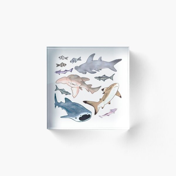 Item preview, Cute Shark Infestation  designed and sold by Ruedile.