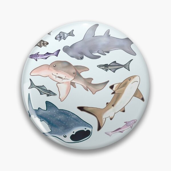 Item preview, Cute Shark Infestation  designed and sold by Ruedile.