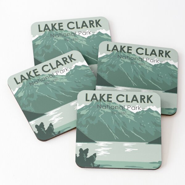 Item preview, Lake Clark National Park Alaska Vintage designed and sold by KrisSidDesigns.