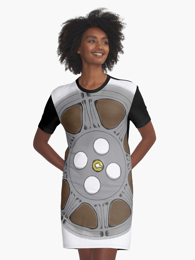 Movie Reel | Graphic T-Shirt Dress