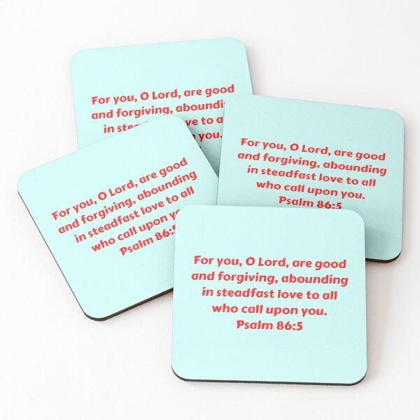 Item preview, Bible Verse Psalm 86:5 designed and sold by Prayingwarrior.