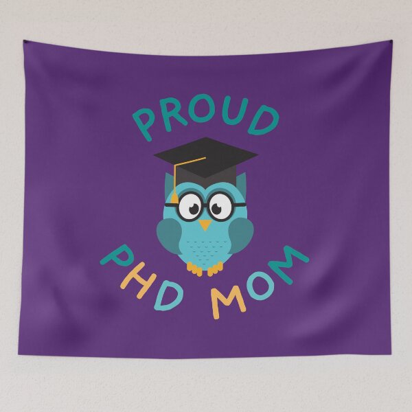 Item preview, Proud PhD Mom - Graduation, Phinished, Mother, Graduate, Dissertation, Thesis designed and sold by jadedscientist.