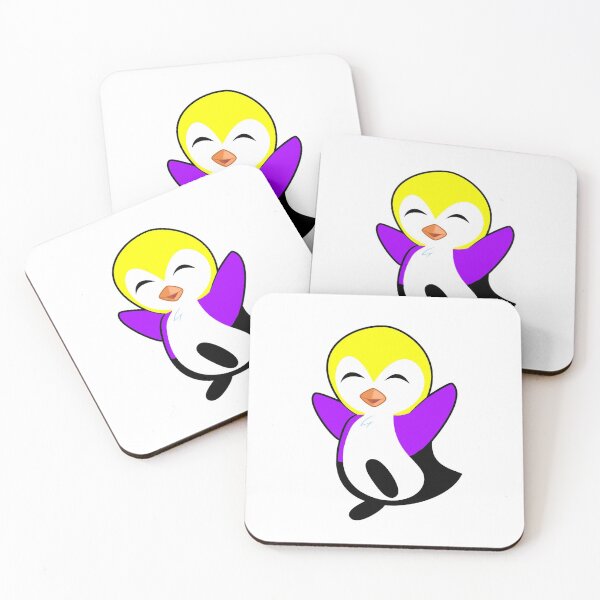 Item preview, Subtle nonbinary penguin. nonbinary penguin. nonbinary penguins designed and sold by tiredandbored.