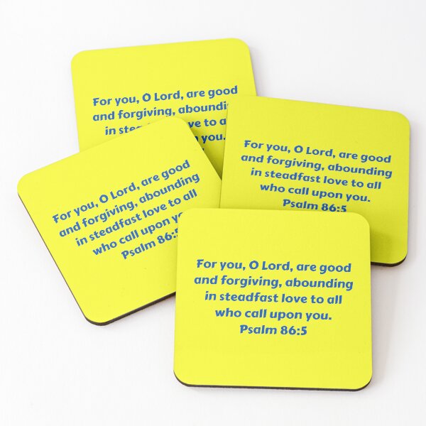 Aperçu de l'œuvre Bible Verse Psalm 86:5 créée et vendue par Prayingwarrior.