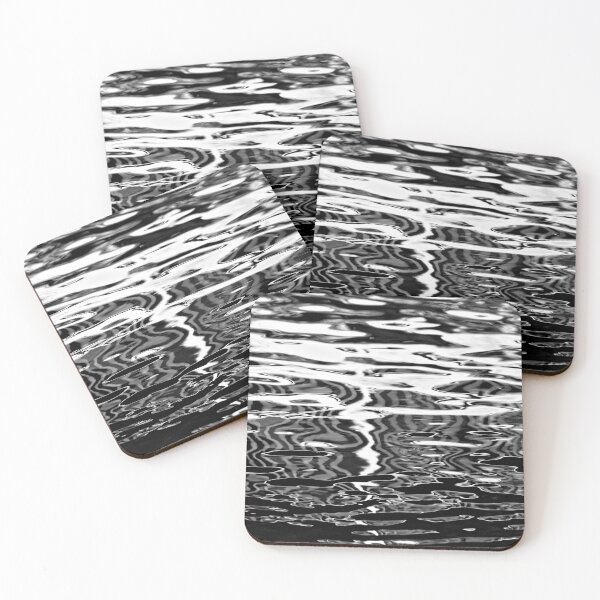 Item preview, Reflections Water Surface Abstract Texture Grey designed and sold by Anna Lemos.