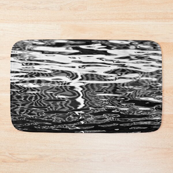 Item preview, Reflections Water Surface Abstract Texture Grey designed and sold by Anna Lemos.