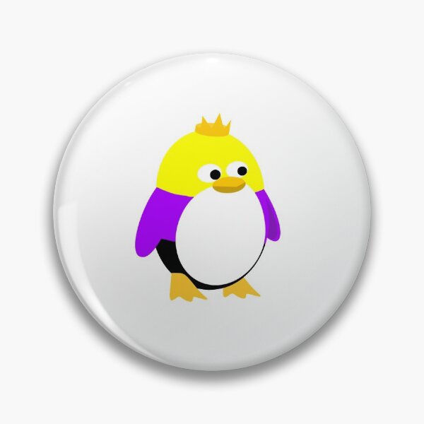 Item preview, Subtle nonbinary penguin. nonbinary penguin. nonbinary penguins 2 designed and sold by tiredandbored.