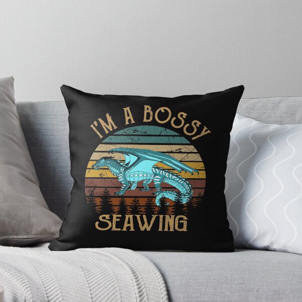 Item preview, Vintage I'm A Bossy Seawing Dragon designed and sold by TaraPhillip.
