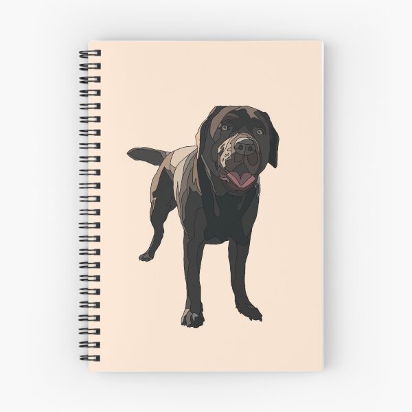Item preview, Brown Labrador abstract digital drawing designed and sold by GertFred.
