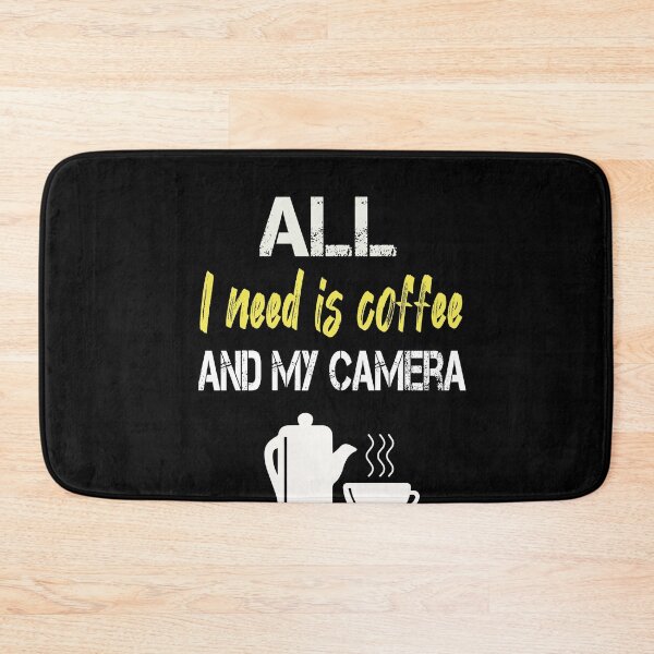 Item preview, All i need is coffee and my camera T-shirts  designed and sold by todoAwesome.