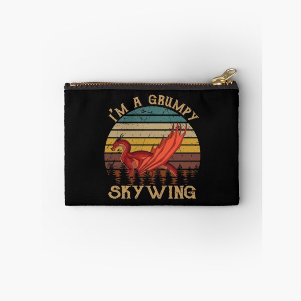 Item preview, Vintage I'm A Grumpy Skywing Dragon designed and sold by TaraPhillip.