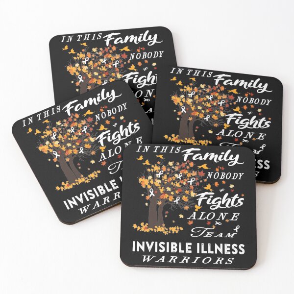 Item preview, In This Family No One Fight Alone Invisible Illness Awareness designed and sold by radianen.