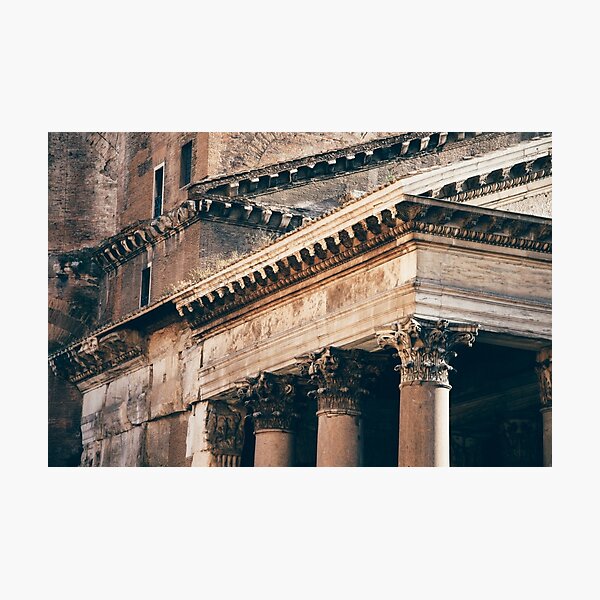 Pantheon detail Photographic Print