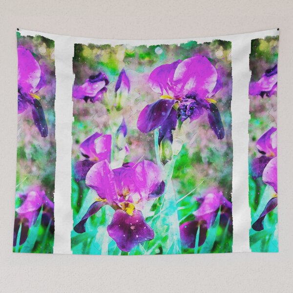 Item preview, Garden Iris 7  designed and sold by Robert Alsop.
