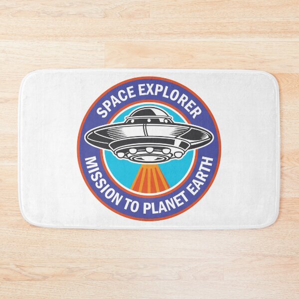 Item preview, Space Explorer Mission to Planet Earth - UFO Space designed and sold by Rhu Creations.