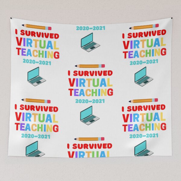 Item preview, I Survived Virtual Teaching designed and sold by EM IONS.