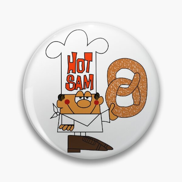 Item preview, Hot Sam Vintage Mall Soft Pretzel Shop T-Shirt designed and sold by carcinojen.