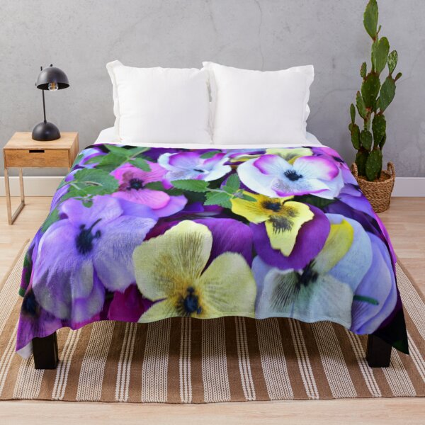 Item preview, Fancy Your Pansy Bouquet  designed and sold by classicmusings.
