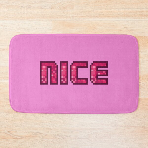 Item preview, Nice - Text Design Pixel Art - Pink Color designed and sold by dylanxh.