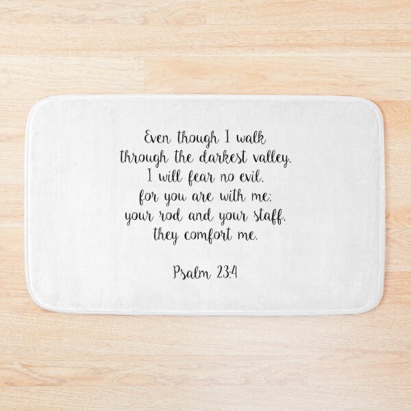 Item preview, Psalm 23:4 designed and sold by corbrand.