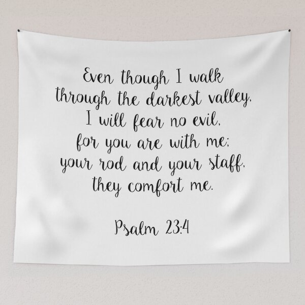 Item preview, Psalm 23:4 designed and sold by corbrand.