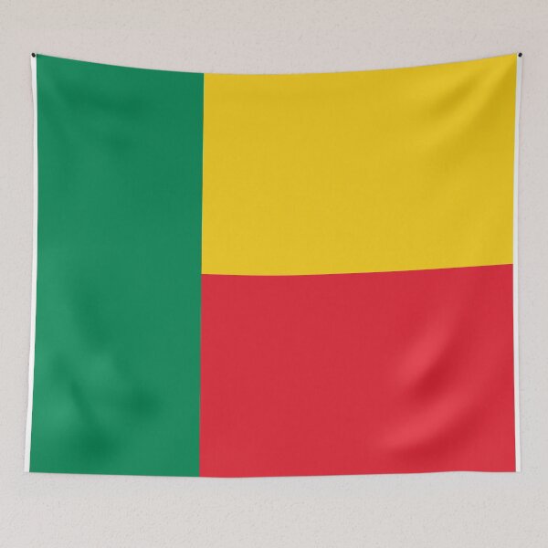 Item preview, Benin Flag designed and sold by designseventy.