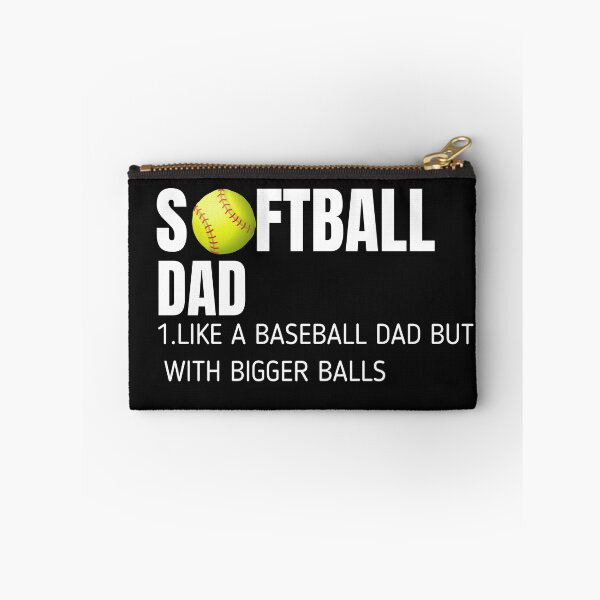 Artikelvorschau, Softball-Vater wie ein Baseball, aber mit größeren Bällen Vater-T-Shirt entworfen und verkauft von SukanyaShop.