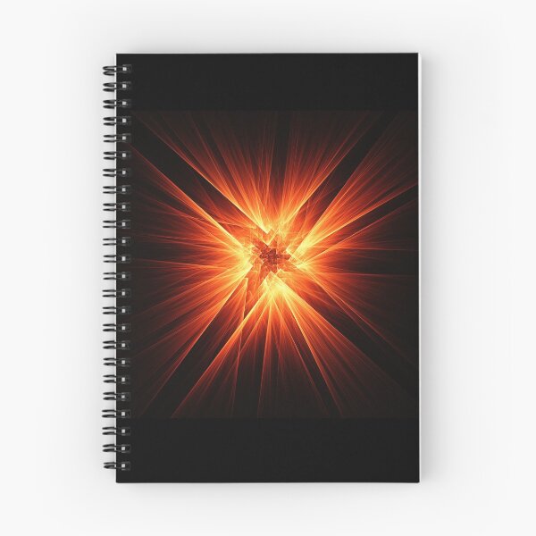 Item preview, Abstract red and orange lines on black background designed and sold by tatkhagata.