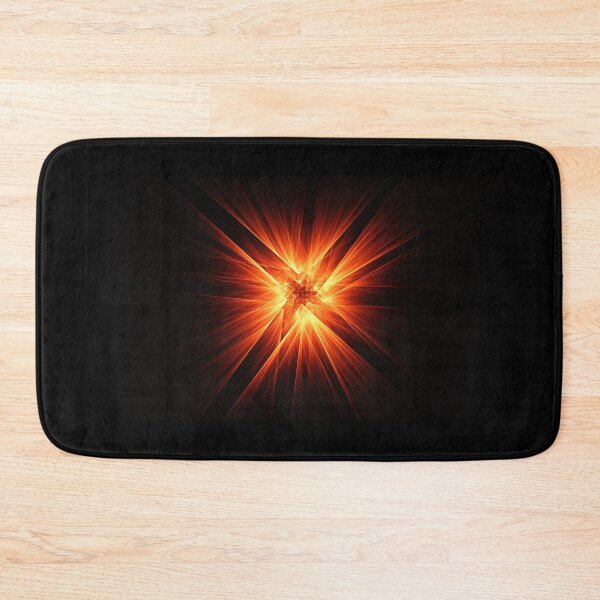 Item preview, Abstract red and orange lines on black background designed and sold by tatkhagata.