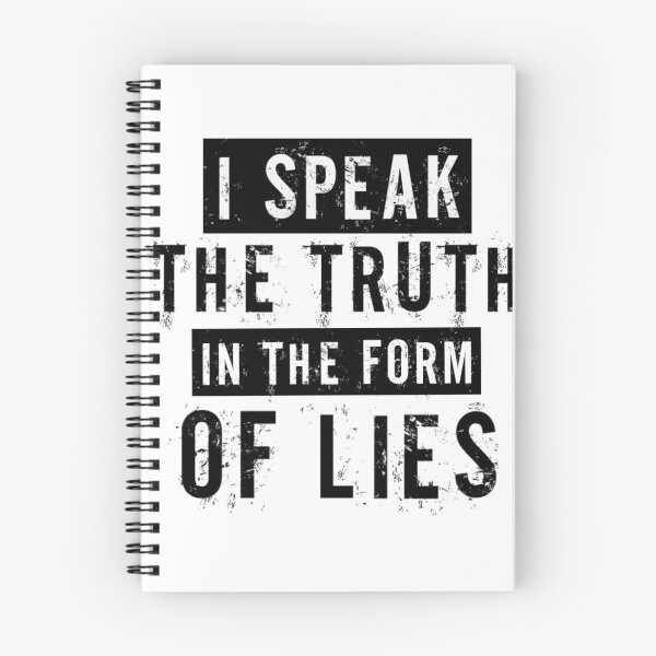 Item preview, I speak the truth in the form of lies designed and sold by KryptoStonks.