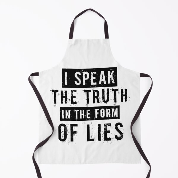 Item preview, I speak the truth in the form of lies designed and sold by KryptoStonks.