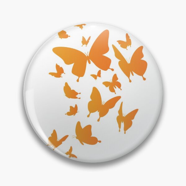 Item preview,  Mariposas Volando Naranja designed and sold by FranzNCandy.