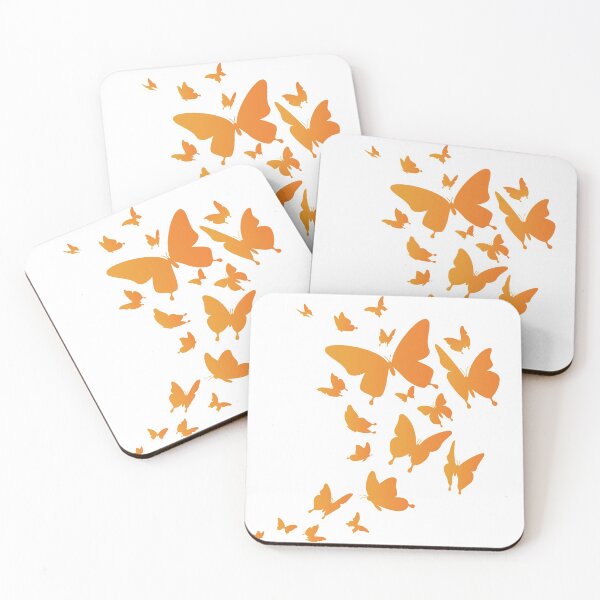 Item preview,  Mariposas Volando Naranja designed and sold by FranzNCandy.
