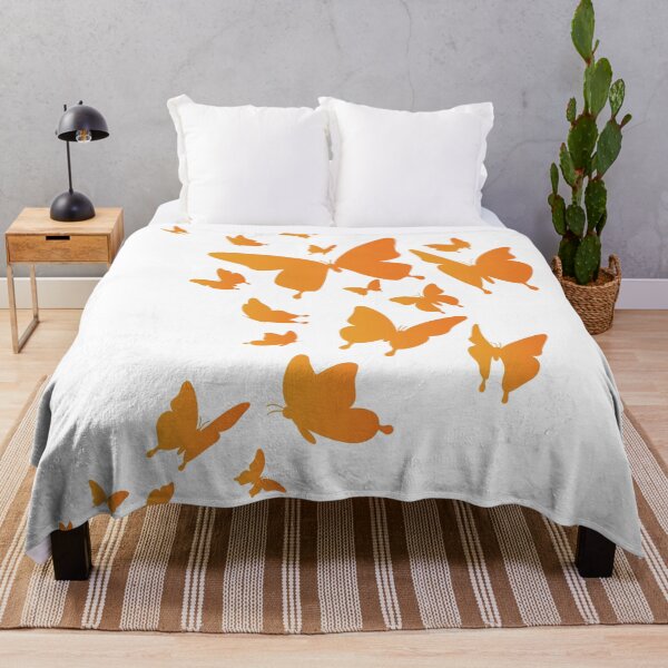 Item preview, Flying Butterflies Orange designed and sold by FranzNCandy.