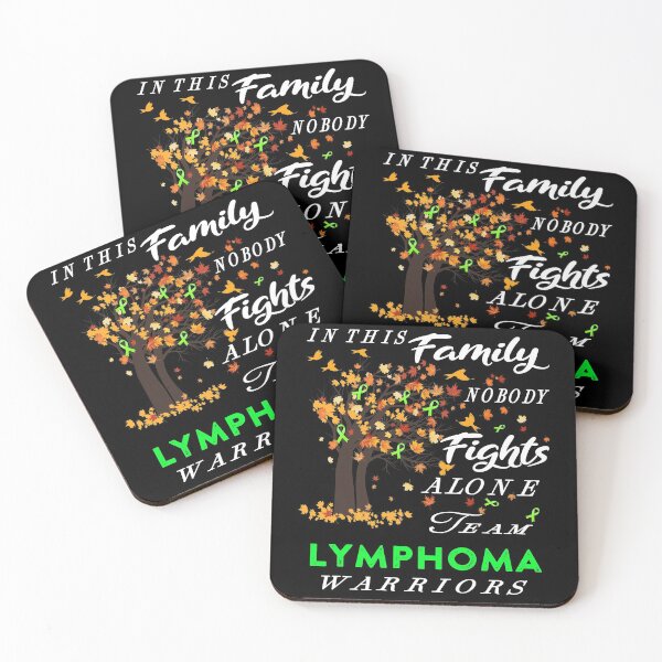 Item preview, In This Family No One Fight Alone Lymphoma Awareness designed and sold by radianen.