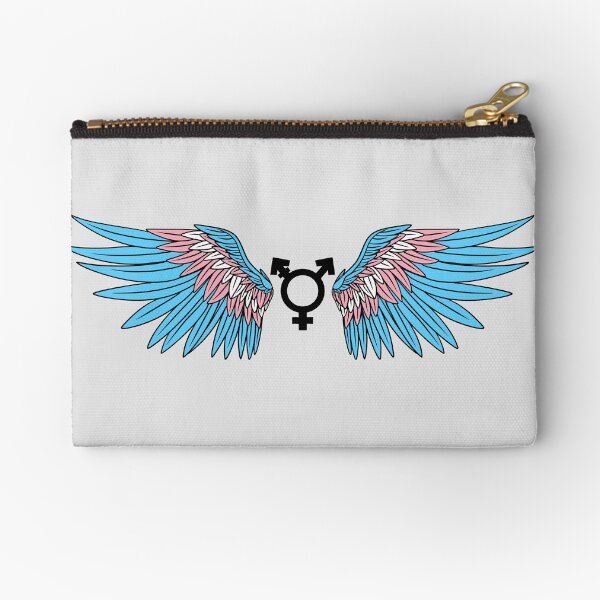 Aperçu de l'œuvre Ailes de fierté transgenres créée et vendue par BFKArt.