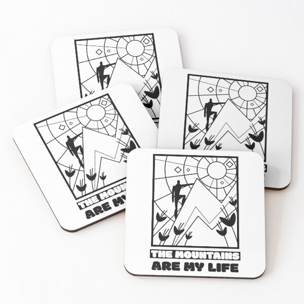 Item preview, The Mountains Are My Life designed and sold by Wachi-A.