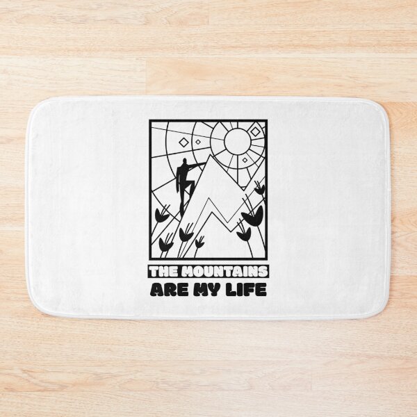 Item preview, The Mountains Are My Life designed and sold by Wachi-A.