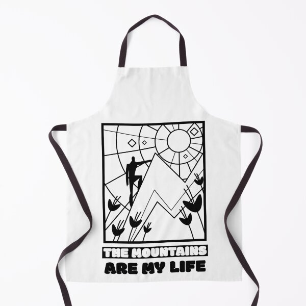 Item preview, The Mountains Are My Life designed and sold by Wachi-A.