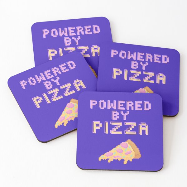 Item preview, Powered By Pizza designed and sold by GleamingGiant.