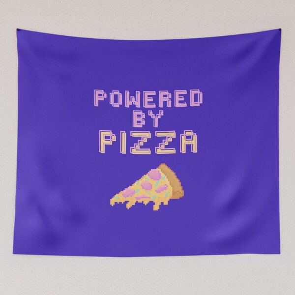 Item preview, Powered By Pizza designed and sold by GleamingGiant.
