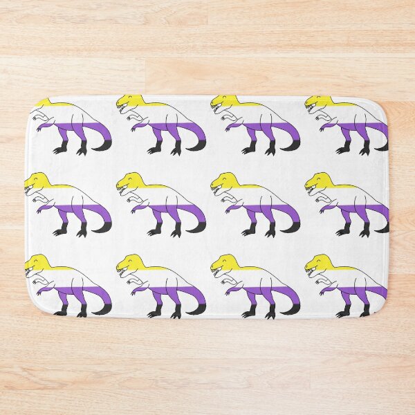 Item preview, Nonbinary Dinosaur designed and sold by radiantdark.