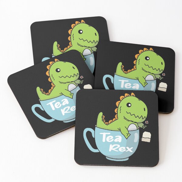 Item preview, Tea Rex designed and sold by YueHeng Creates ⭐⭐⭐⭐⭐.