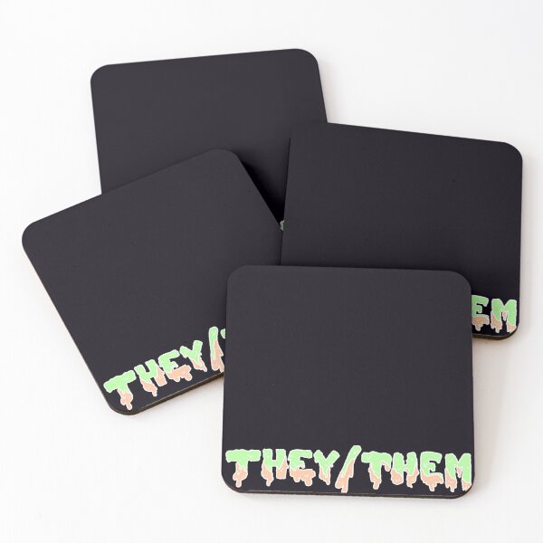Item preview, They/Them Horror Pronouns  designed and sold by MoonBuckets.