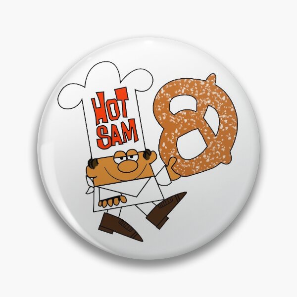 Item preview, Hot Sam Vintage Mall Soft Pretzel Shop T-Shirt designed and sold by carcinojen.
